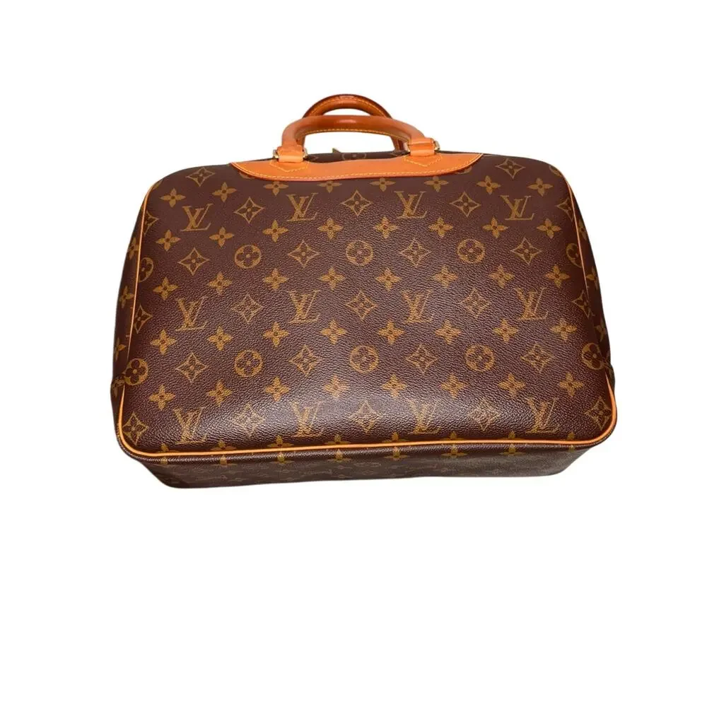 Louis Vuitton Deauville M47270 Monogram Bag + Lock+ Key #323